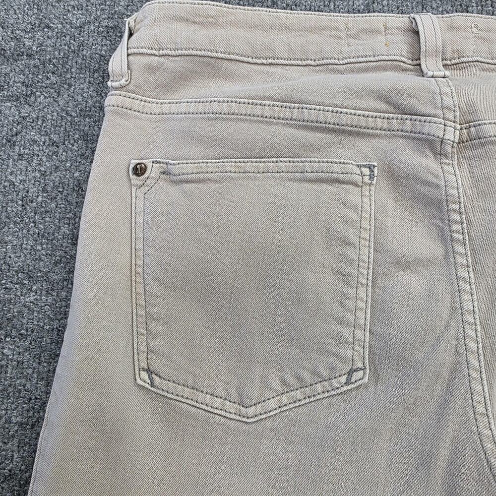 Pilcro Jeans Womens 30 Beige Denim Straight Leg Casual Stretch Minimalist Prep - Picture 12 of 16